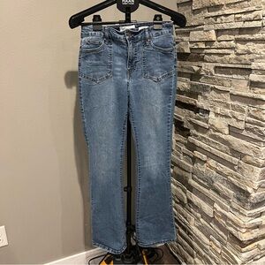 Celebrity Pink Juniors Classic Blue slight flare Leg Jeans size 9/29